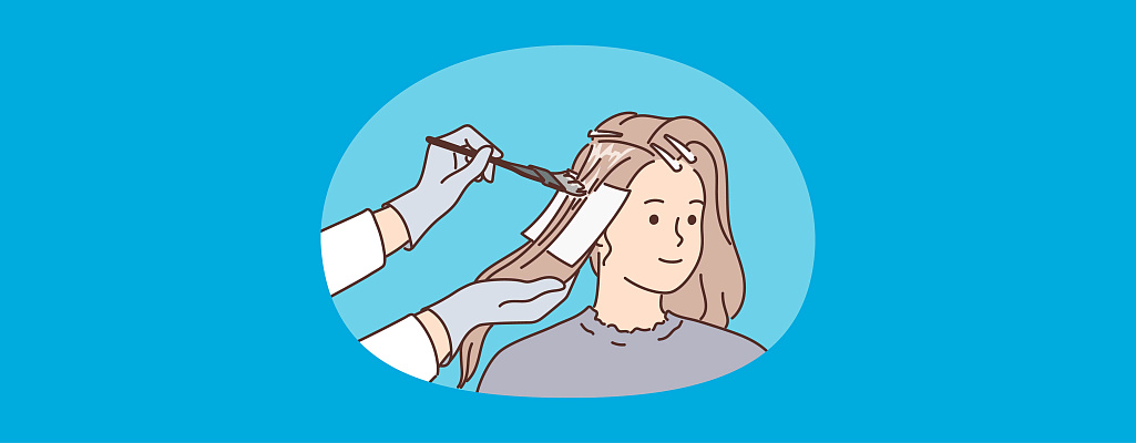 Аллергия на краску для волос