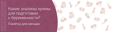 Анализы при планировании беременности